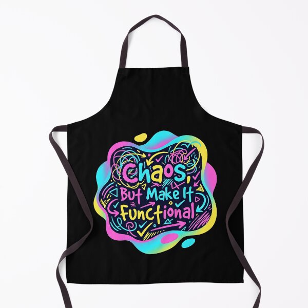 Item preview, Chaos but make it functional | Adhd awareness designed and sold by SocialStaticz.