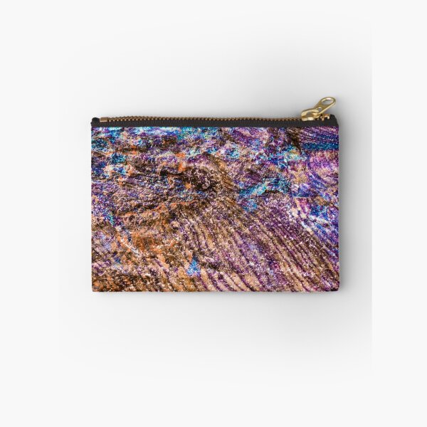 Item preview, Iridescent Rock Texture – Purple Blue Mineral Abstract Photography designed and sold by aadventures.