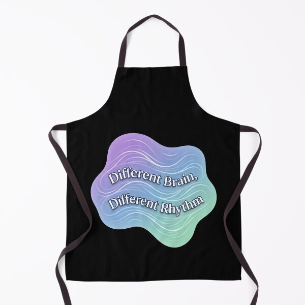 Item preview, Different brain, different rhythm | Adhd awareness designed and sold by SocialStaticz.