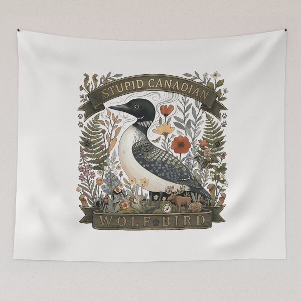 Item preview, Stupid Canadian Wolf Bird, Heated Rivalry, Ilya Rozanov designed and sold by GesanoSchuza.