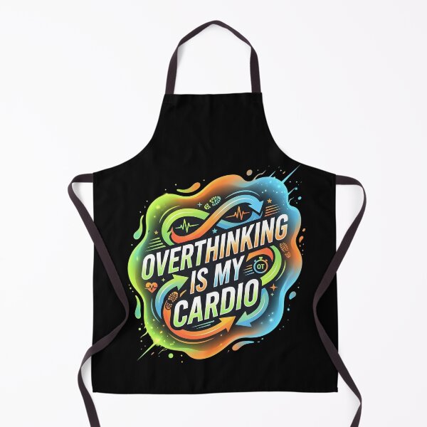 Item preview, Overthinking is my cardio | Adhd awareness designed and sold by SocialStaticz.