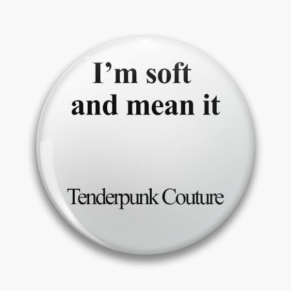 Item preview, I’m Soft and Mean It designed and sold by birdspinestudio.