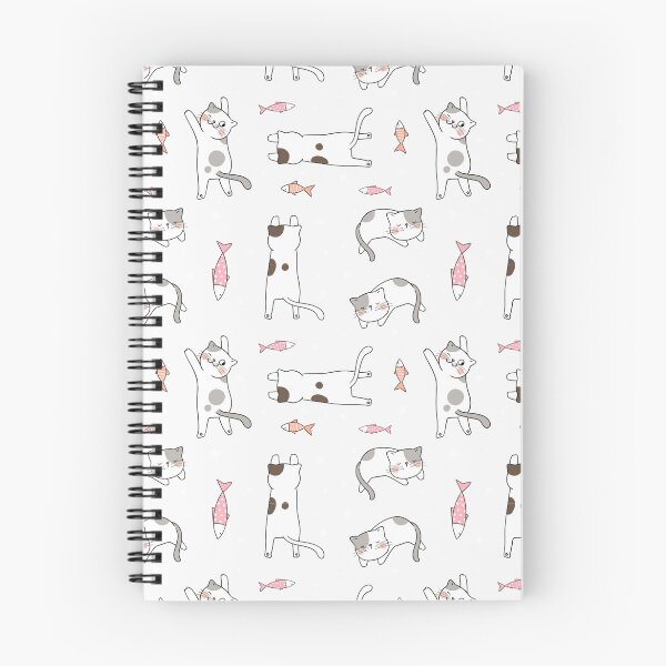 Item preview, Playful Kittens and Little Fish Pattern designed and sold by SweetFury.