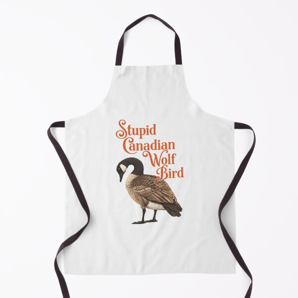 Item preview, Stupid Canadian Wolf Bird ,Funny Goose Meme designed and sold by GesanoSchuza.