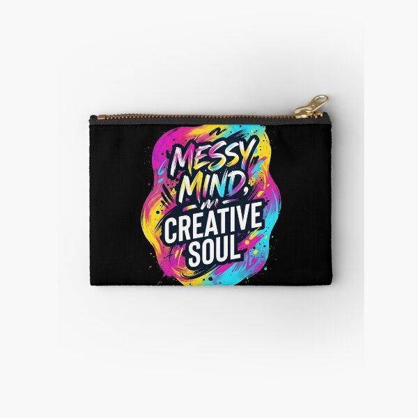 Item preview, Messy mind creative soul | Adhd awareness designed and sold by SocialStaticz.