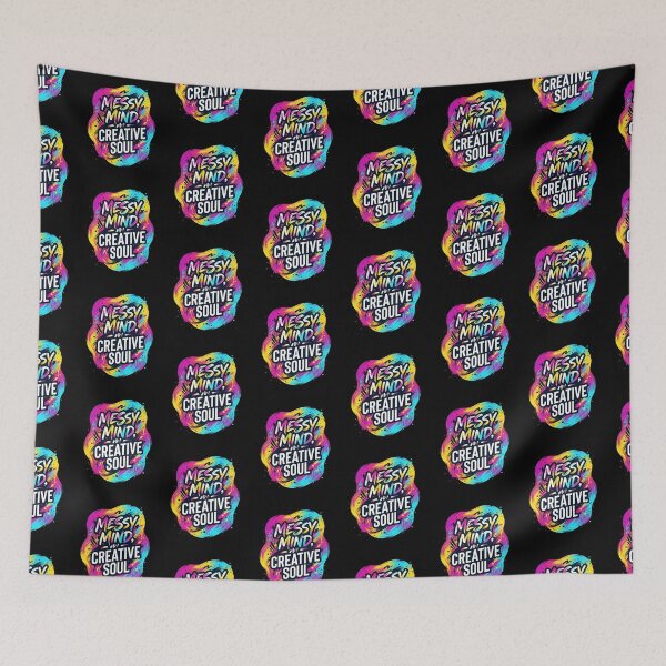Item preview, Messy mind creative soul | Adhd awareness designed and sold by SocialStaticz.