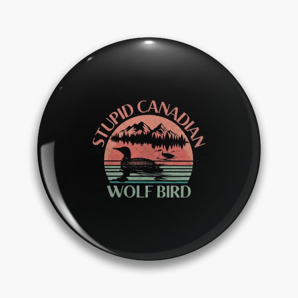 Item preview, Stupid Canadian Wolf Bird, Heated But Submissive Movie, Heated Rivalry designed and sold by GesanoSchuza.