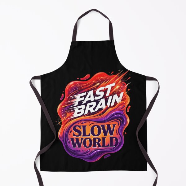 Item preview, Fast brain slow world | Adhd awareness designed and sold by SocialStaticz.
