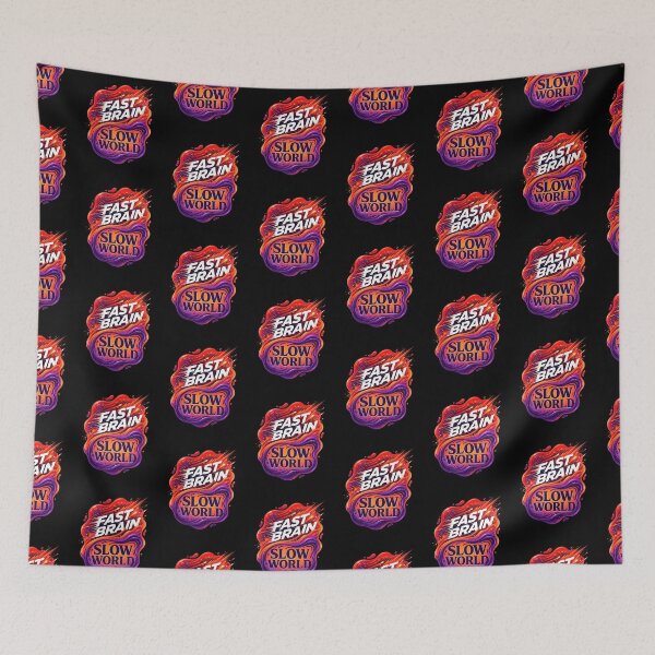 Item preview, Fast brain slow world | Adhd awareness designed and sold by SocialStaticz.