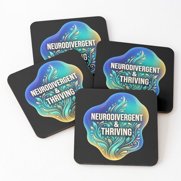 Item preview, Neurodivergent and thriving | Adhd awareness designed and sold by SocialStaticz.