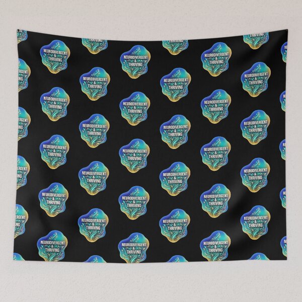 Item preview, Neurodivergent and thriving | Adhd awareness designed and sold by SocialStaticz.