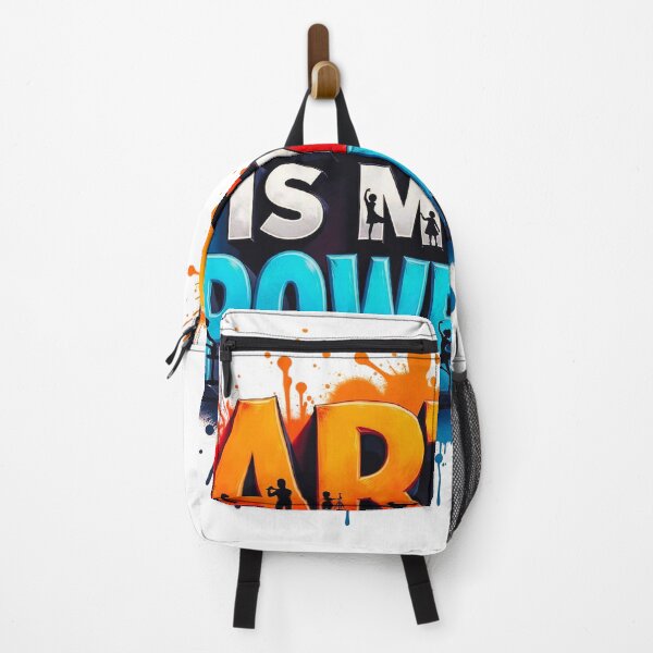 Item preview, Art Is My Power - Vibrant Creative Silhouettes and Paint Splatters designed and sold by Serjames.