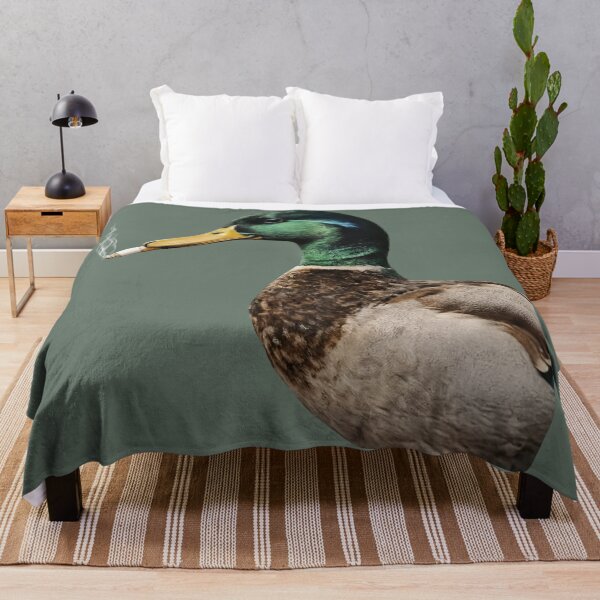 Item preview, Mallard Smoking Cigarette Meme Funny Mallard Duck Hunting designed and sold by BrandyFreika.