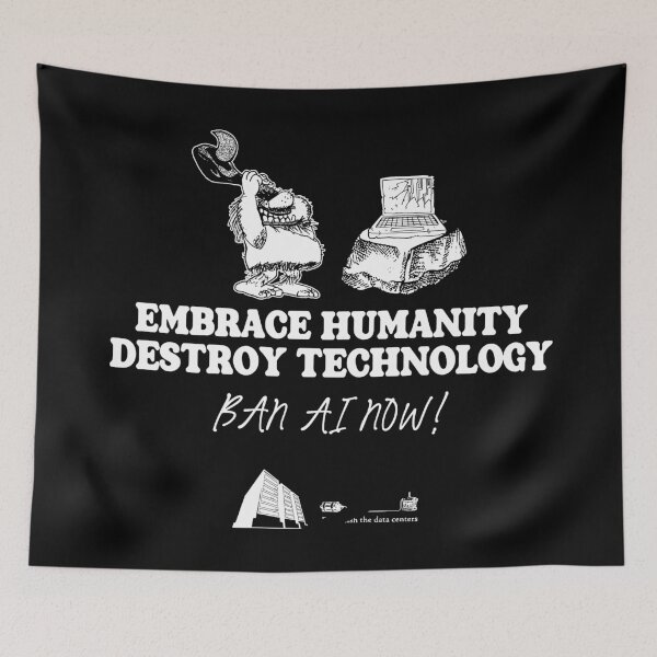 Item preview, Ban AI designed and sold by BrandyFreika.