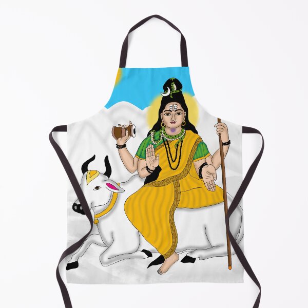 Item preview, Goddess Maheshwari Divine Design – Sacred Hindu Shakti Artwork designed and sold by Harshit_Digital_Arts.