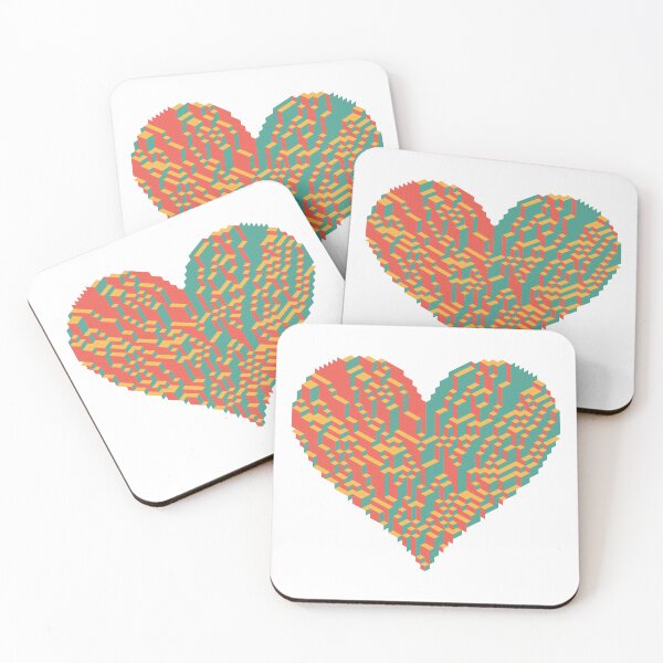 Item preview, Geometric Lozenge Tiling Art Print - Albina Heart designed and sold by tilinger.