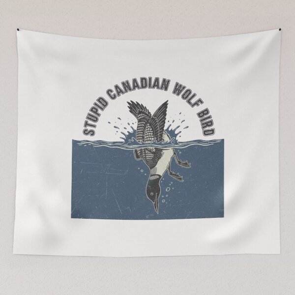 Item preview, Stupid Canadian Wolf Bird, Hockey Romance, Heated Rivalry designed and sold by GesanoSchuza.