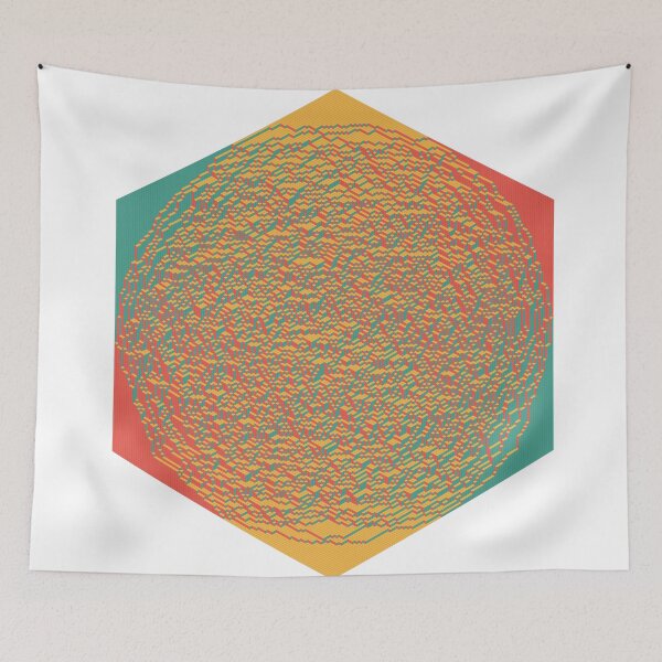 Item preview, Geometric Lozenge Tiling Art Print - Albina Hexagon designed and sold by tilinger.