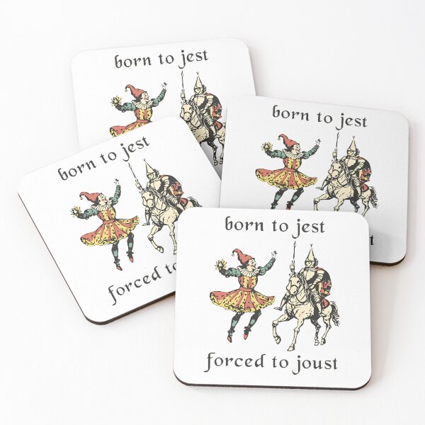 Item preview, Born to Jest Forced To Joust designed and sold by KarimeRenin.