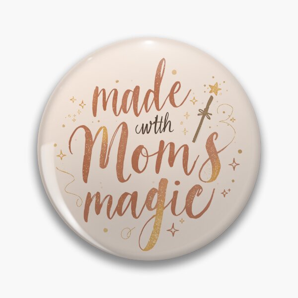 Item preview, Made with Mom’s Magic — Rose-Gold Glitter Mug designed and sold by FestivityFinds.