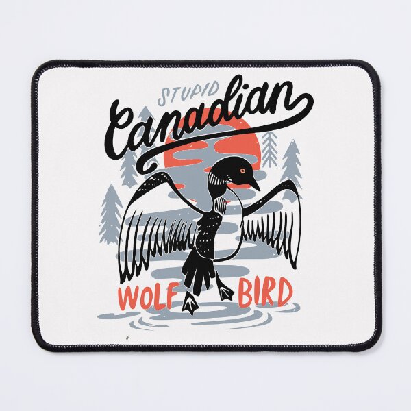 Item preview, Heated Rivalry Inspired Stupid Canadian Wolf Bird designed and sold by GesanoSchuza.