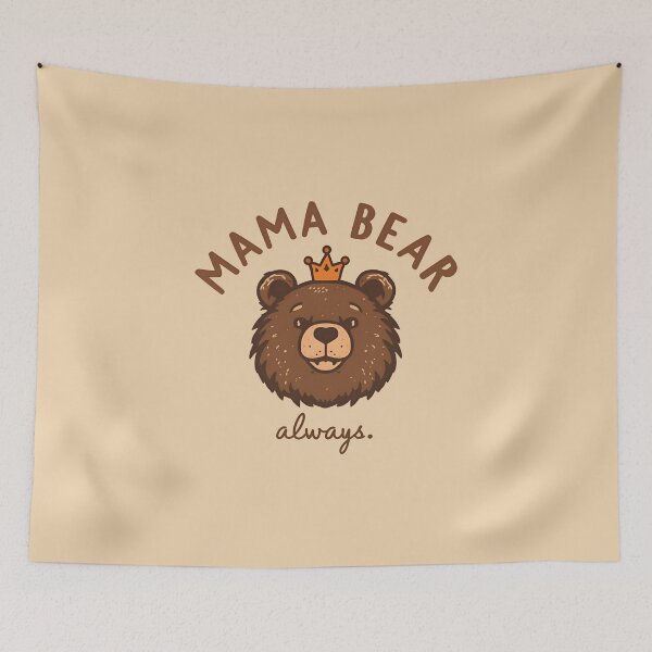 Item preview, Mama Bear Crown Mug – Perfect Gift for Moms designed and sold by FestivityFinds.