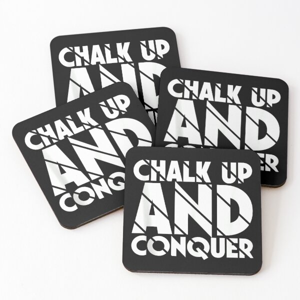 Item preview, Boulderer Chalk Up And Conquer Bouldering designed and sold by JoyJRamos.