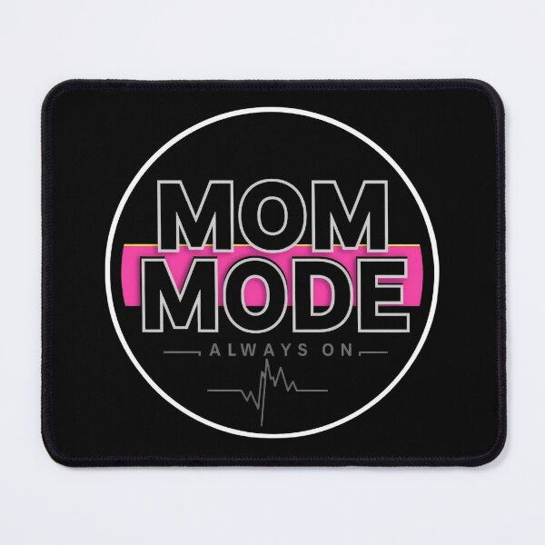 Item preview, Mom Mode Always On Sticker – Perfect for Busy Moms designed and sold by FestivityFinds.