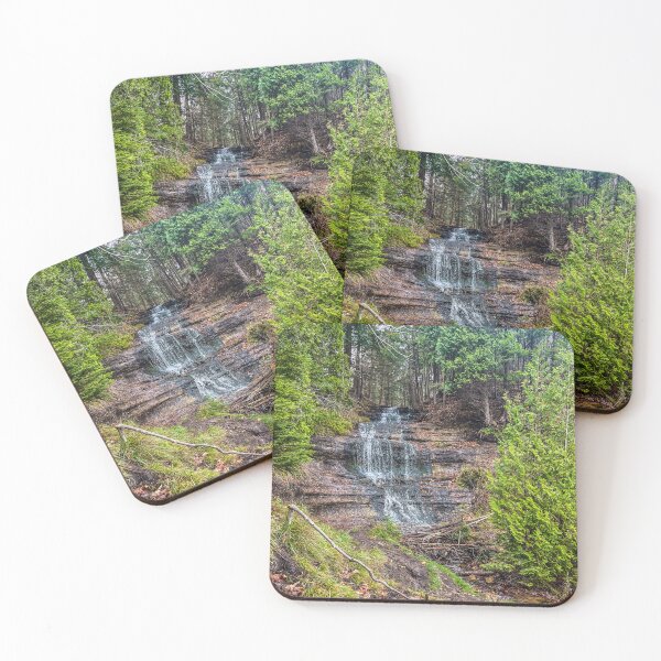 Item preview, Upper Michigan Waterfall – Forest Cascade in the U.P. designed and sold by aadventures.