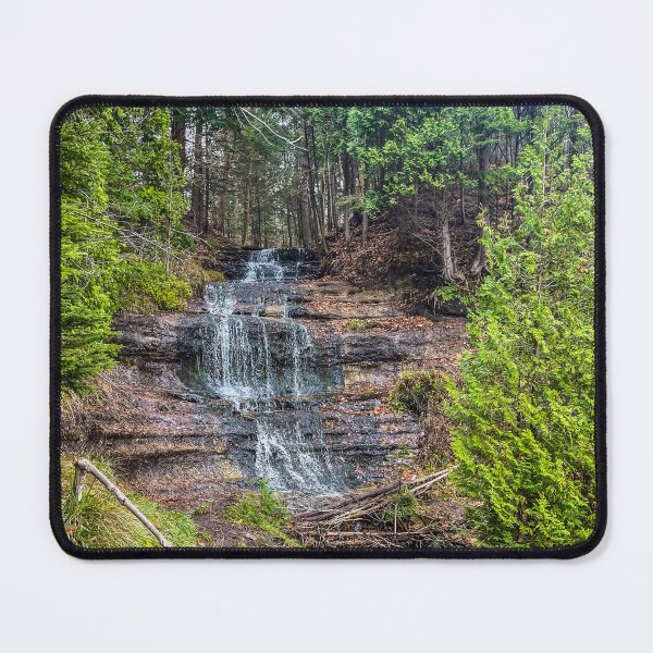 Item preview, Upper Michigan Waterfall – Forest Cascade in the U.P. designed and sold by aadventures.