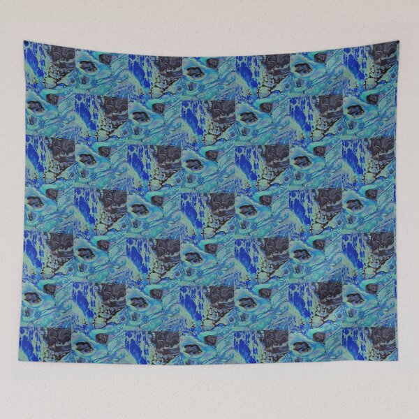 Item preview, Space Plasma Blue designed and sold by PhoenixWestArt.