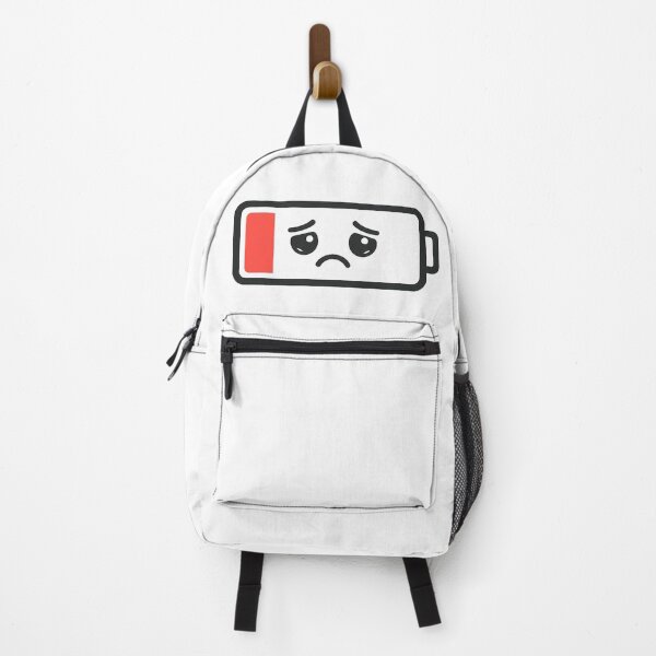 Item preview, Low Battery Mood Funny Minimal Cartoon Design designed and sold by Echo-Draw.