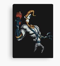 Squiggly Jim Canvas Print