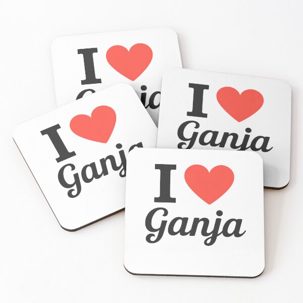 Item preview, I Love Ganja | Azerbaijan City Typography | Cultural Pride & Travel Design designed and sold by PaintedPixels01.