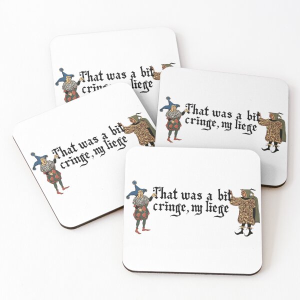 Item preview, Medieval Meme - That Was a Bit Cringe, My Liege designed and sold by KarimeRenin.