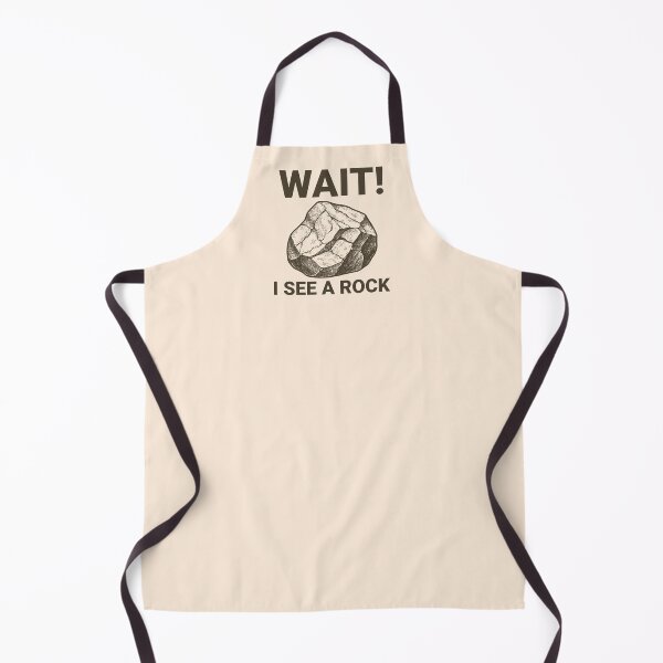 Item preview, Wait! I See A Rock Funny Rock Lover Rockhound Geology Humor designed and sold by KLArtzStore.