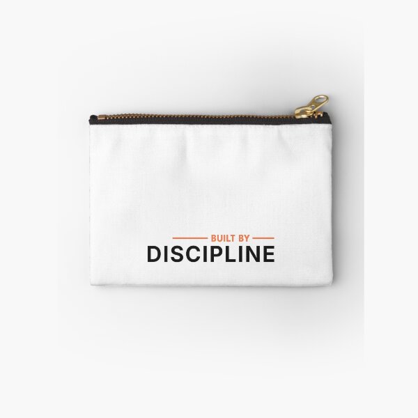 Item preview, Built by Discipline Minimal Motivational Typography designed and sold by vizzionary.