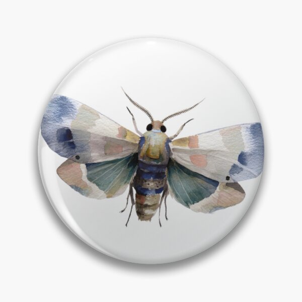 Item preview, Colorful Moths Flock designed and sold by AnimaliaStar.