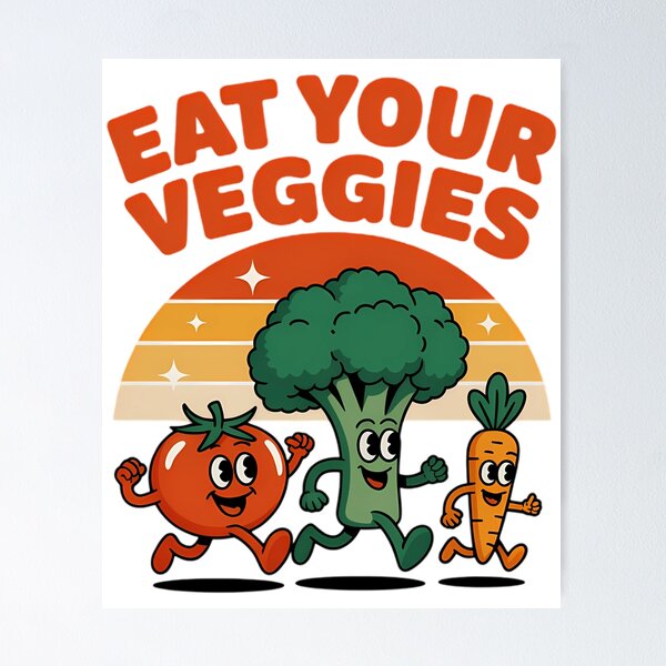 Item preview, Come tus verduras - Come tus vegetales Lindo vegetariano designed and sold by IdunayaStore.