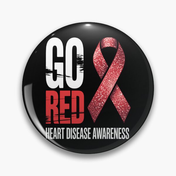 Item preview, Go Red Heart Disease Awareness We Wear Red In February designed and sold by IdunayaStore.