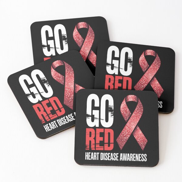 Item preview, Go Red Heart Disease Awareness We Wear Red In February designed and sold by IdunayaStore.