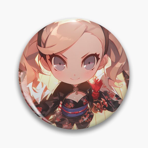 Item preview, Ann Takamaki Persona 5 Sakura Kimono Chibi designed and sold by TanglenRabbit.