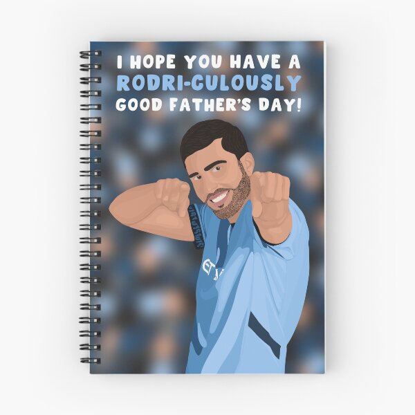 Item preview, Funny Football Father’s Day Card Rodri – Rodri-culously Good Father’s Day designed and sold by The Home Of Pink Peach.