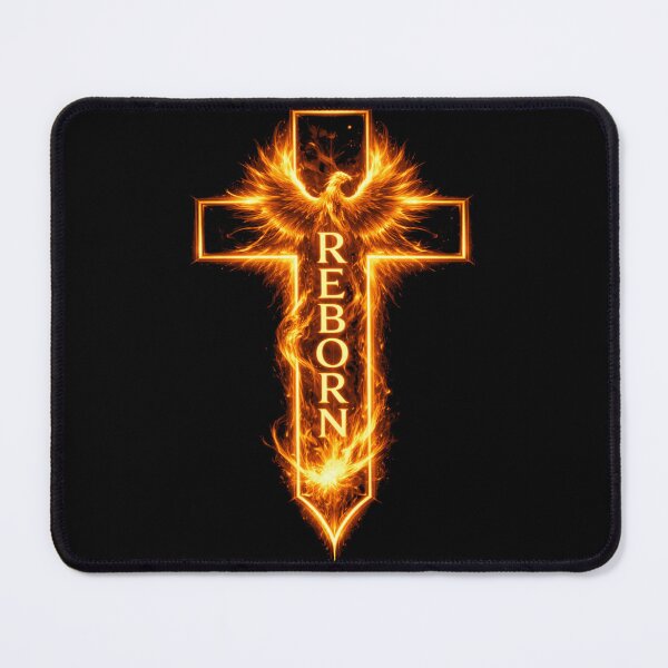 Item preview, REBORN Phoenix Cross designed and sold by printedartgoods.