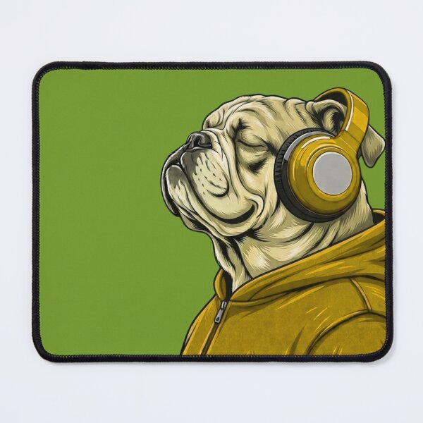 Item preview, Chill Bulldog Vibes - Lo-Fi Hip Hop Aesthetic Dog designed and sold by M.Store.