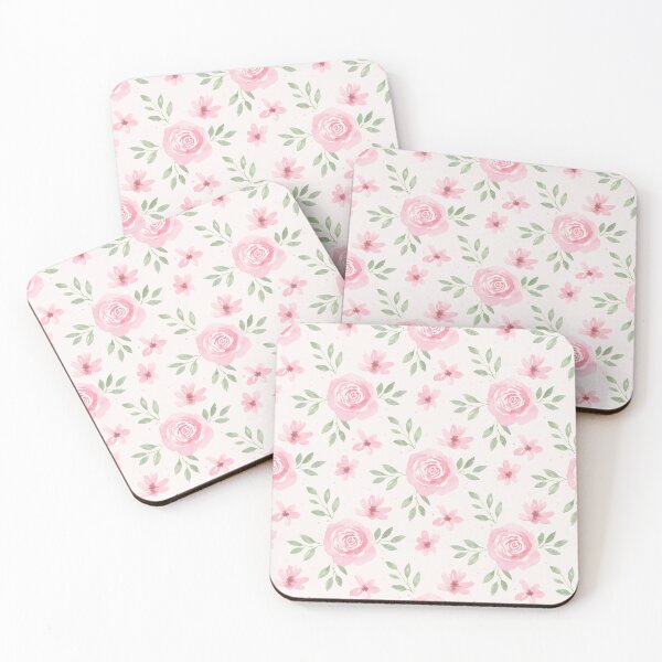 Item preview, Pink Rose Seamless Pattern designed and sold by naragon4289.