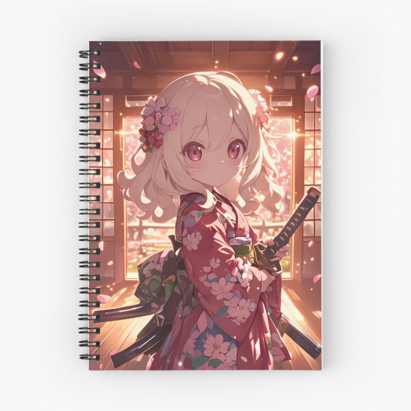 Item preview, Ais Wallenstein Danmachi Chibi Sakura Sunset Calm designed and sold by TanglenRabbit.