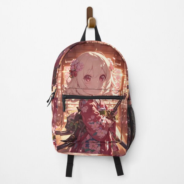 Item preview, Ais Wallenstein Danmachi Chibi Sakura Sunset Calm designed and sold by TanglenRabbit.