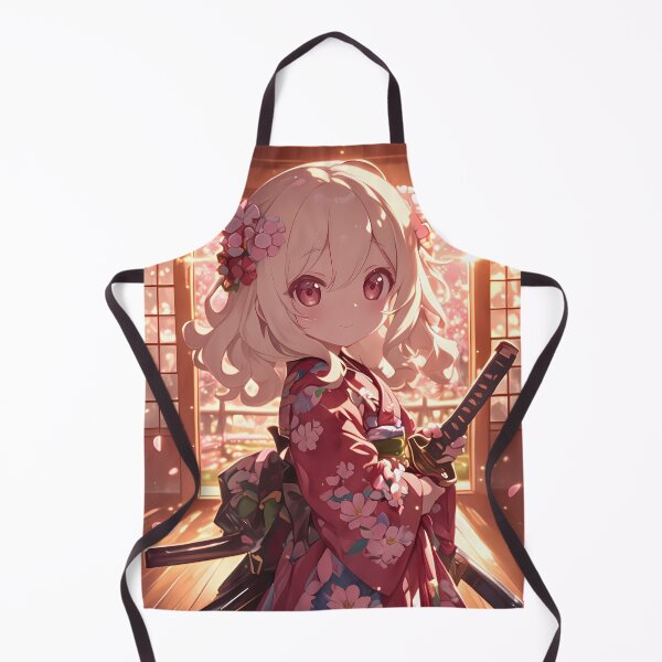Item preview, Ais Wallenstein Danmachi Chibi Sakura Sunset Calm designed and sold by TanglenRabbit.