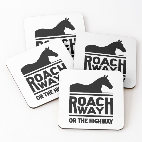 Item preview, Roach Way or the Highway Witcher - Funny Geralt Gamer Quote sign (Version 2 - black text) designed and sold by SlightlyUnreal.